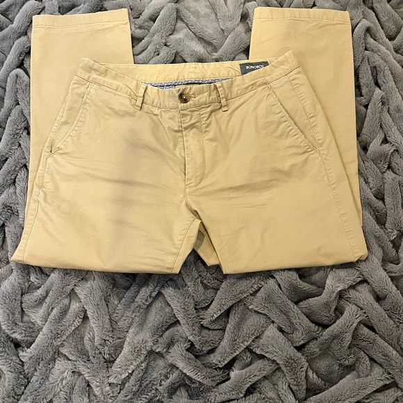 Bonobos Slim Tan Chinos Size 34w - Picture 2 of 14